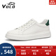 VOLO犀牛男鞋休閑皮鞋男士軟底舒適百搭板鞋簡(jiǎn)約西裝小白鞋 白色 40 