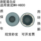 JZEPHF適用Sony索尼原配WH-H800頭戴式無(wú)線(xiàn)藍牙耳機套皮配件海綿墊耳罩替換H800保護套更換替換耳墊維修 月光藍蛋白皮耳套1對
