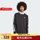 阿迪達斯（adidas）三葉草長(cháng)袖T恤男裝秋季新款POLO衫翻領(lǐng)防風(fēng)運動(dòng)服休閑套頭衫 IZ4806 M