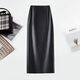 絲柏舍高腰皮裙2025秋裝新款女裝時(shí)尚通勤簡(jiǎn)約修身氣質(zhì)半身裙
