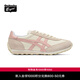 Onitsuka Tiger鬼塚虎新款運動(dòng)男女款休閑鞋運動(dòng)輕便慢跑鞋 EDR 78 米色/粉色 36