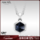AWNL【高卿塵同款】維京勇者之盾項鏈男吊墜飾品送男友生日禮物 【品牌禮盒】鷹眼石項鏈 鈦鋼鏈61.5CM