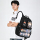 Edison愛(ài)迪生中學(xué)生書(shū)包二次元吧唧谷子痛包高顏值ins風(fēng)高中雙肩包W50-1