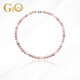 GiO珠寶 淡水珍珠項鏈女彩色送女友送老婆生日禮物自戴