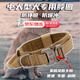 京川旭狗項圈中大型犬項圈尼龍織帶狗狗項圈耐磨狗脖套戶(hù)外猛犬寵物狗圈 合金扣戰術(shù)項圈—卡其色 XL