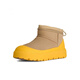 UGG EVERSHEEPSKINS2025新款王一博同款UGG男女款厚底棉鞋超短靴彩殼戶(hù)外運動(dòng)雪地靴 UGG同款芥菜籽色/ 黃色 40