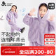 久歲伴100%羊羔絨兒童睡衣女童秋冬加厚加絨保暖防靜電可外穿家居服套裝