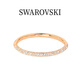 施華洛世奇（SWAROVSKI）手鐲閃亮密鑲百搭生日圣誕節禮物送女友 鍍玫瑰金手鐲S碼5688610 