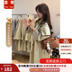 蕓蕁風(fēng)衣女2025春秋季新外套款小個(gè)子早秋休閑韓系赫本風(fēng)感中長(cháng)款 卡其色 S 建議100以?xún)? title=