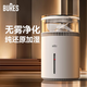bures百而思無(wú)霧加濕器家用臥室空氣凈化一體機鼻炎母嬰幼兒孕婦大容量客廳專(zhuān)用靜音除菌小型桌面蒸發(fā)式 【母嬰優(yōu)選 晴雪白】純凈無(wú)霧殺菌版
