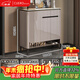 CUERO DESIGN輕奢鞋柜家用門(mén)口高端入戶(hù)大容量意式簡(jiǎn)約巖板玄關(guān)柜落地收納柜 1.0米-高腳款（約可收納21雙鞋）
