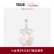 TOUS 桃絲熊925銀珍珠母貝經(jīng)典小熊吊墜女項鏈吊墜女情侶禮物 白色 215434520