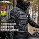 TNAC拓馳蝙蝠摩托車(chē)騎行服冬季防水防風(fēng)防摔耐磨機車(chē)服男通勤摩旅四季 黑蝙蝠騎行服【冬季保暖防水款】 2XL