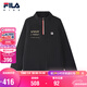 FILA【斐暖功能】斐樂(lè )兒童長(cháng)袖T恤2025冬季男中大童加絨上衣