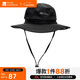 牧高笛（MOBIGARDEN）戶(hù)外防潑水防曬帽子遮陽(yáng)帽登山帽釣魚(yú)漁夫帽 NX20108003 鋼琴黑
