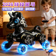 科學(xué)怪獸機器狗兒童玩具男孩遙控汽車(chē)Ai智能機器人3-10歲生日新年禮物