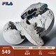 FILA斐樂(lè )女鞋跑步鞋情侶同款老爹鞋MARS火星鞋男鞋休閑運動(dòng)鞋 【女款】奶白/木薯粉-GT 36.5