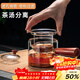 束氏高硼硅燒水玻璃壺煮茶器泡茶壺可過(guò)濾側把耐熱玻璃壺可加熱送禮