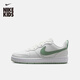 耐克酷菠蘿大童平底運動(dòng)鞋夏季男女童低幫板鞋NIKE COURT DV5456 130山峰白/溫和灰綠/白 40