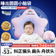 盟石（cute stone）定型枕頭嬰兒0-6個(gè)月睡圓頭嬰兒枕頭0-1歲糾正偏頭型新生兒童枕頭 白粉 【0-6個(gè)月】10A抗菌-涼暖雙面 0-2歲寶寶定型枕頭可機洗