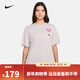 耐克【滔搏運動(dòng)】NIKE女子AS W NSW TEE OC 2 BF AMD短袖T恤 FQ8874-019 M