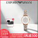 EMPORIO ARMANI歐美時(shí)尚女士表滿(mǎn)天星鑲鉆玫瑰金摩天輪腕表生日禮物情人節禮物 經(jīng)典滿(mǎn)天星AR1926