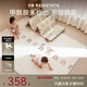 貝易寶寶爬爬墊加厚嬰兒防摔爬行墊XPE無(wú)甲酰胺折疊墊150*180*2cm彩虹