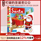 英文原版 Busy Santa Busy系列 忙碌的圣誕老公公 兒童啟蒙機關(guān)操作紙板書(shū) 親子互動(dòng)節日認知繪本圖文翻翻書(shū) 學(xué)前教育益智童書(shū) 綠山墻
