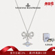 薇薇安·威斯特伍德（Vivienne Westwood）西太后蝴蝶結項鏈輕奢鎖骨鏈女款土星吊墜毛衣鏈送女友生日禮物