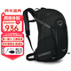 OSPREY小鷹戶(hù)外背包 HIKELITE駭客系列 輕便防水登山包 配防雨罩雙肩包 26L 黑色 O/S