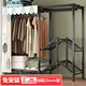 樂(lè )愛(ài)家衣柜免安裝全鋼架簡(jiǎn)易衣柜加粗鋼管出租房布衣柜學(xué)生家用臥室衣柜