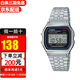 卡西歐（CASIO） 經(jīng)典小金表小方塊電子表防水時(shí)尚百搭男女表 胡一天同款A159W-N1