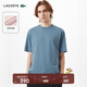 LACOSTE法國鱷魚(yú)男裝25春夏新款純色簡(jiǎn)約休閑純棉短袖T恤|TH7318 HD9/藍灰色 L 5
