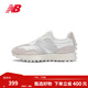 NEW BALANCE NB官方女鞋運動(dòng)復古厚底休閑鞋327系列 白色/淺灰 WS327SFD 36.5 (腳長(cháng)23cm)