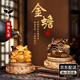 冬霧可養變色金蟾茶寵創(chuàng  )意擺件精品茶玩招財旋轉解壓茶桌功夫茶具擺件 轉轉金蟾（禮盒裝）