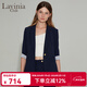 Lavinia Club拉維妮婭新款女式通勤職業(yè)七分袖設計感氣質(zhì)干練西裝B33W12 藏藍色 L 170/92A