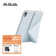 PITAKA適用蘋(píng)果iPadmini7保護殼iPadPro2025-18款保護套iPad11/10支架殼Air7/6磁吸雙面夾帶筆槽平板皮套 霧霾藍色 iPad mini 7/6