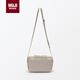 MUJI新款不易沾水迷你斜挎包 黑色 迷你包 實(shí)用大氣 禮物 淺米色