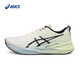 亞瑟士ASICS跑步鞋男鞋耐磨運動(dòng)鞋緩震回彈火花跑鞋舒適 ABLAZE 白色/綠色 42