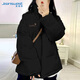 真維斯（Jeanswest）2026年新款立領厚款棉服女秋冬季小個子開衫棉衣外套女裝寬松棉襖