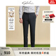 沙馳（SATCHI）男裝男士西褲春夏新款雙向四面彈力高支紗直筒長(cháng)褲男 藍灰 33