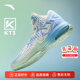 安踏KT3 Team籃球鞋男湯普森秋冬季中幫透氣防滑減震學(xué)生實(shí)戰運動(dòng)鞋子 【KT3 TEAM】紙莎白/淡粉藍-1 【新配色】 43 (270mm)