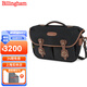 白金漢（Billingham）Hadley Pro 2020單反微單相機包單肩防水帶內膽斜跨電腦包6升適用佳能哈蘇索尼富士男女通勤攝影包 黑色帆布/棕褐色皮 505101-70
