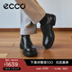 愛(ài)步（ECCO）德比鞋 商務(wù)皮鞋男鞋增高婚鞋 都市首爾522364 黑色52236401001 42