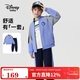 迪士尼寶寶（Disney Baby）童裝兒童套裝男女童外套衛褲中大童春季戶(hù)外運動(dòng)休閑套 藍色 140