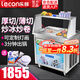 樂(lè )創(chuàng  )（lecon）炒酸奶機商用酸奶炒冰機厚切全自動(dòng)酸奶炒冰機炒冰激凌卷機單雙鍋泰式冰激凌炒酸奶冰粥機擺攤 單鍋單壓縮機-標準款