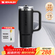 STANLEY保溫杯水杯巨無(wú)霸吸管杯PRO保溫保冷車(chē)載居家大容量杯子新年禮物 【基礎百搭】黑色- 887ml