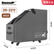 Rhinowalk犀牛大行折疊自行車(chē)小布d7p8裝車(chē)收納包立體收納箱14寸22寸裝車(chē)包 RK712(20-22寸)收納箱【滑輪款】-灰色 14-22寸