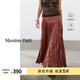 Massimo Dutti折扣升級2026女裝復古優(yōu)雅高級感純棉裙子百褶半身裙05235530 桔紅色 XS (34) (165/62A)尺碼偏大