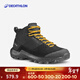 迪卡儂（DECATHLON）徒步鞋男鞋戶(hù)外休閑登山鞋男女防水防滑中幫春秋運動(dòng)鞋鞋子 MH500 黑色-中幫-男款（兩雙鞋帶） 43